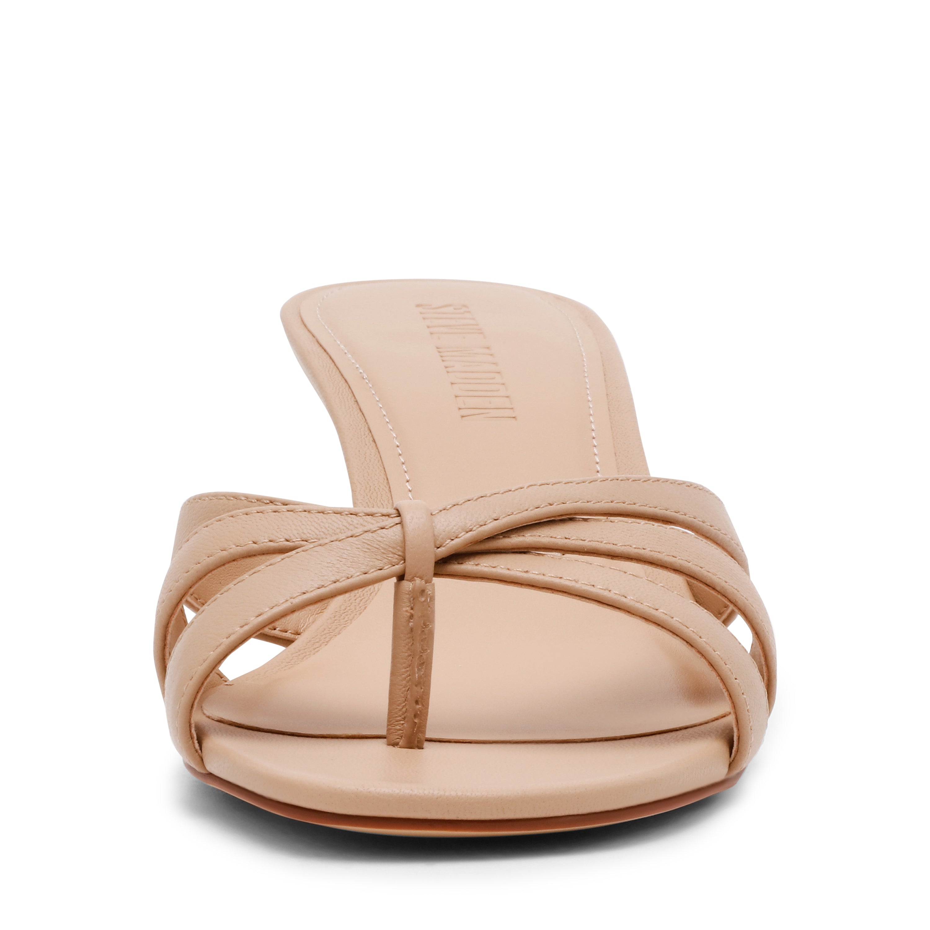 Steve Madden - Sandalia para mujer, Serpiente de oro, 23 cm Steve Madden - Sandalia para mujer, Serpiente de oro, 23 cm