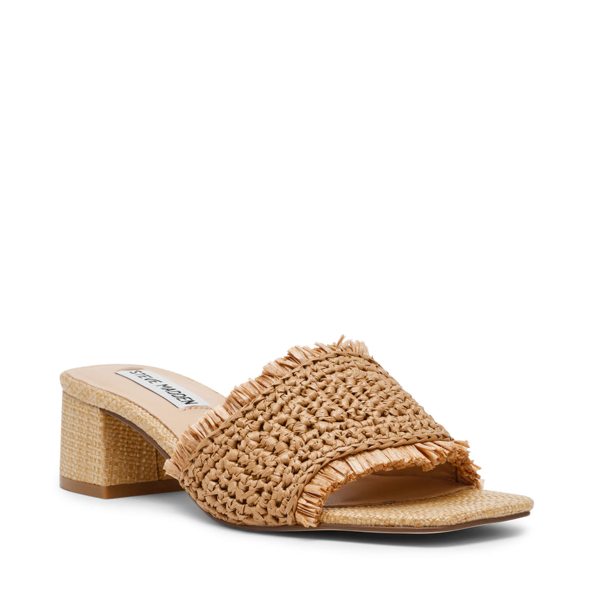 Sandalias De Tacón Cienega Beige