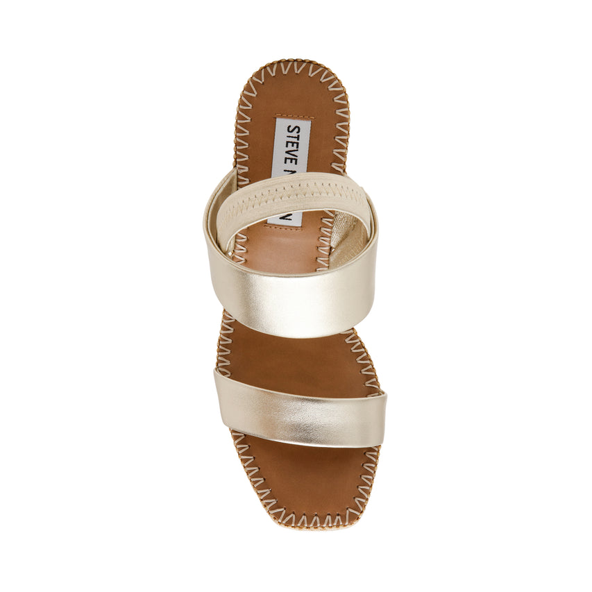 Sandalias con plataforma Contessa Doradas