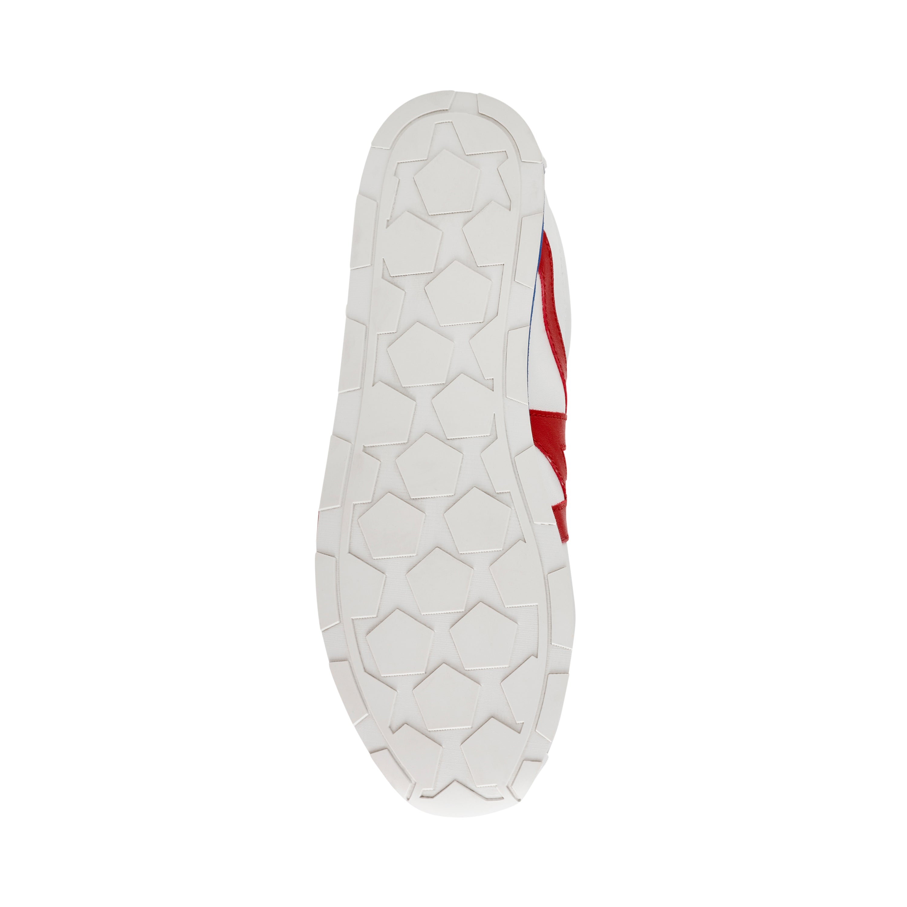 Tenis Countdown Blanco Con Rojo