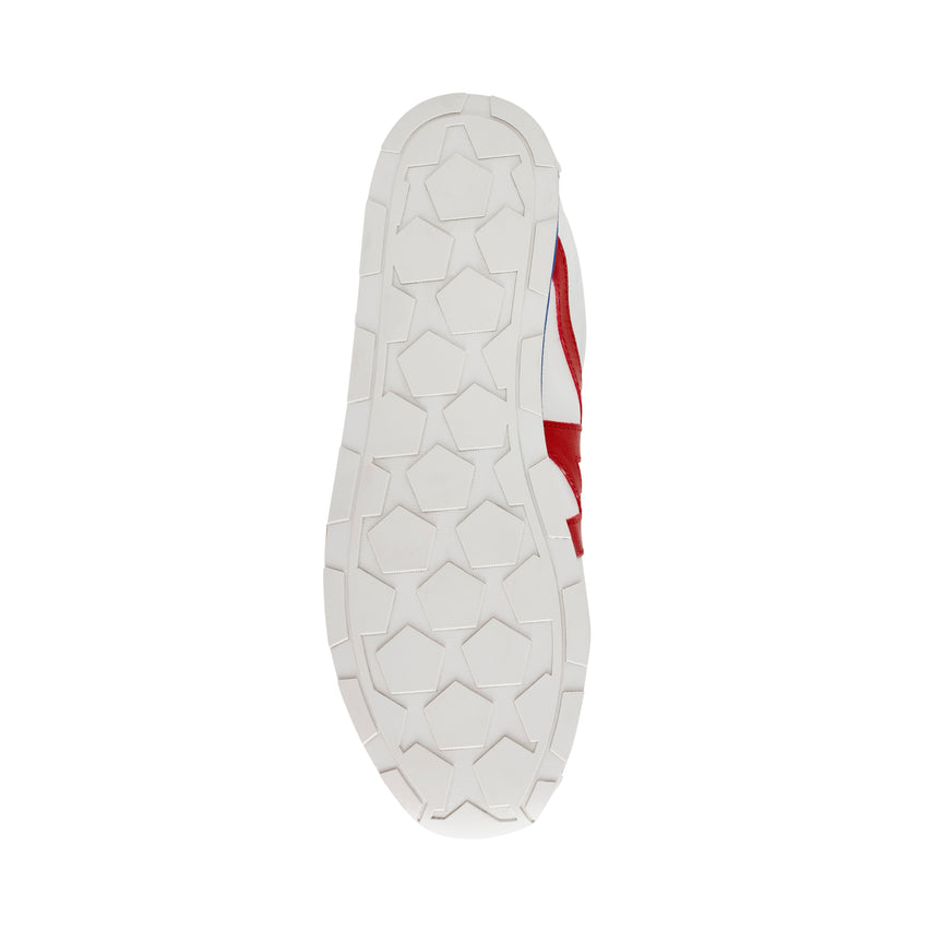 Tenis Countdown Blanco Con Rojo