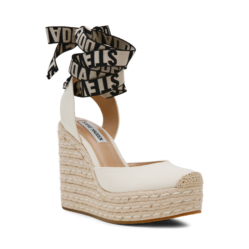 Sandalias De Plataforma Dafina-Sm Blancas