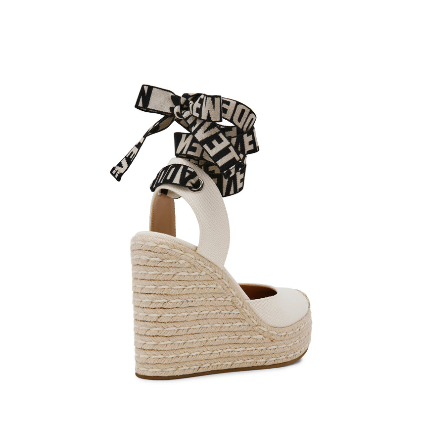 Sandalias De Plataforma Dafina-Sm Blancas