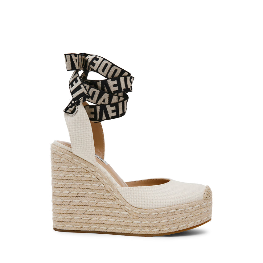 Sandalias De Plataforma Dafina-Sm Blancas