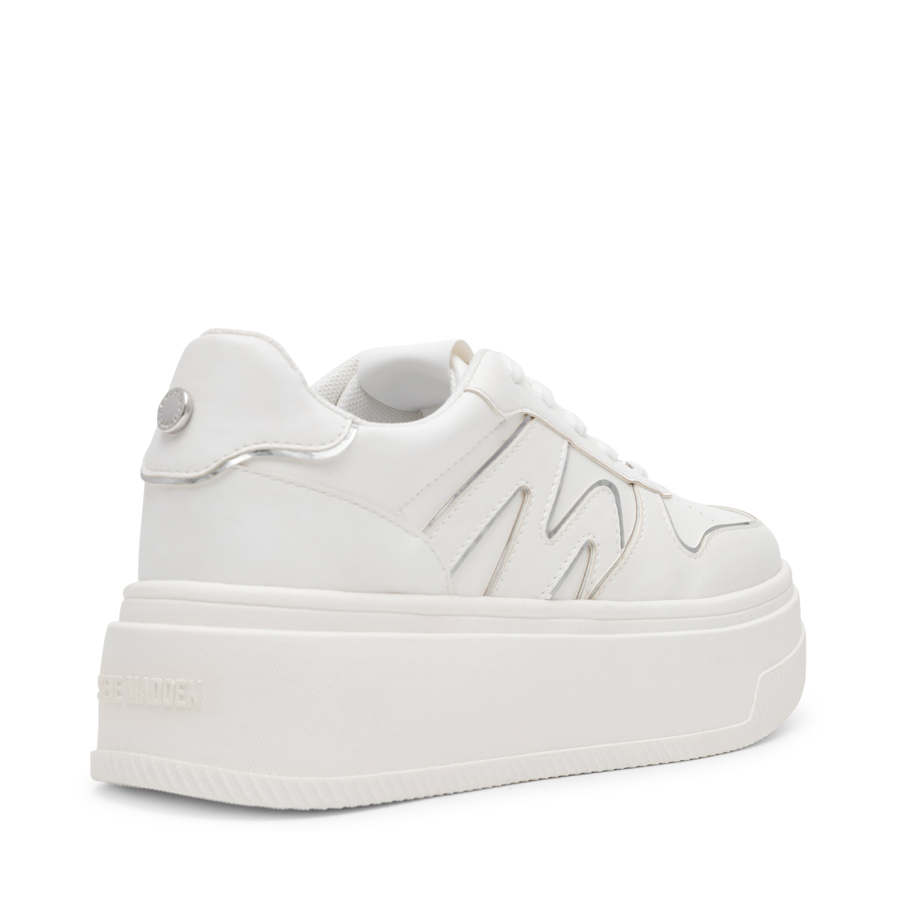 Zapatillas Dynamo blancas con plateado