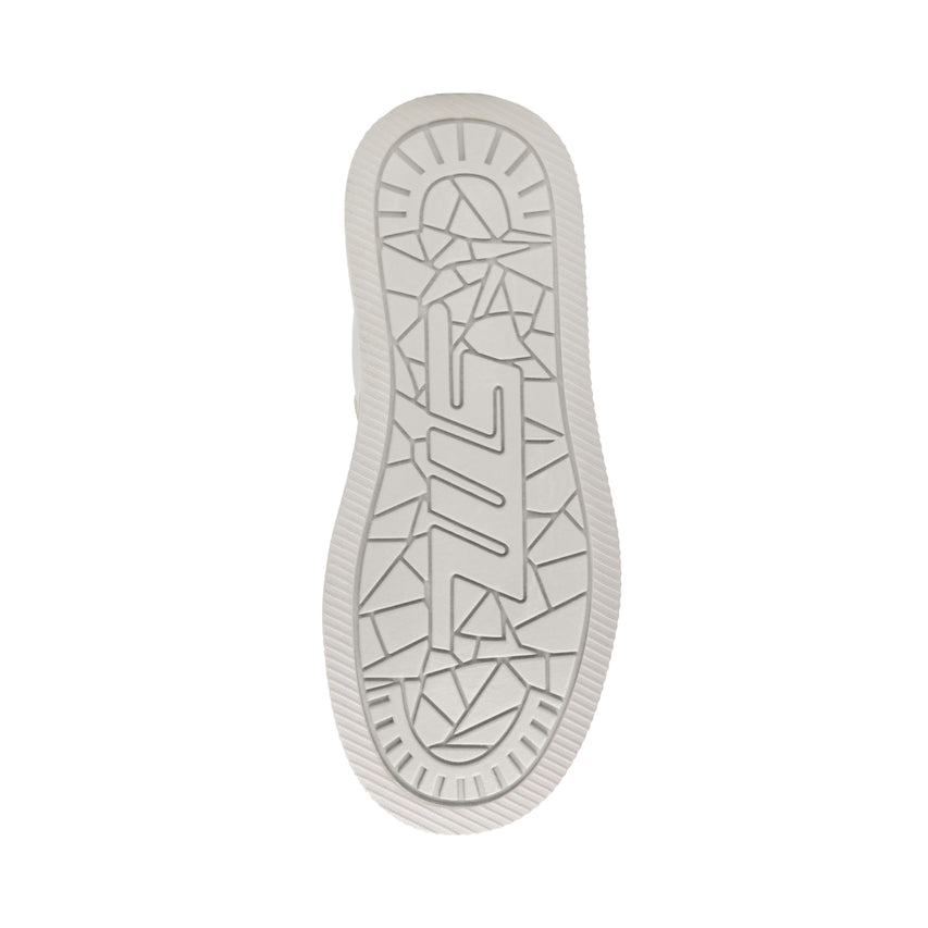 Zapatillas Dynamo blancas con plateado