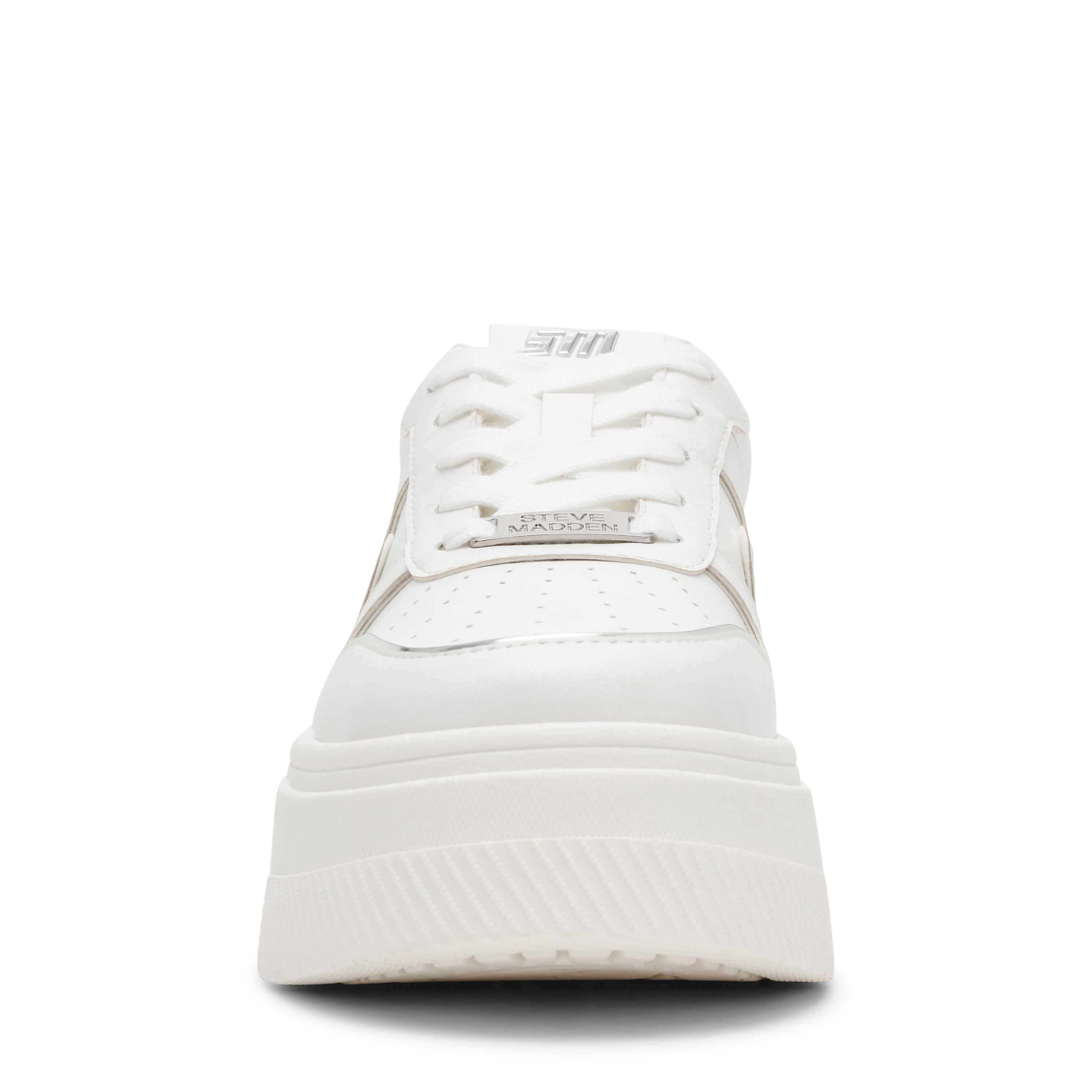 Zapatillas Dynamo blancas con plateado