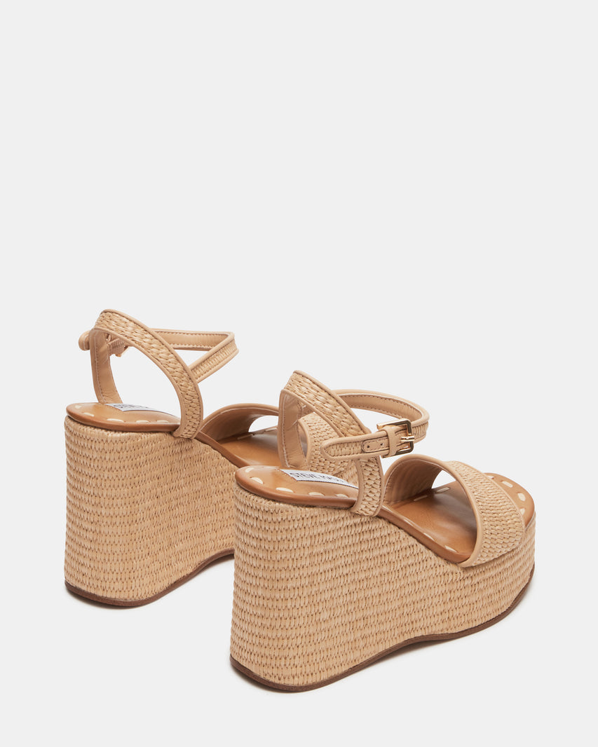 Sandalias con plataforma Haven Beige - view 3