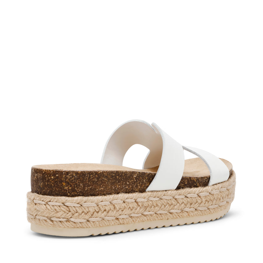 Sandalias De Plataforma Jadda Blancas