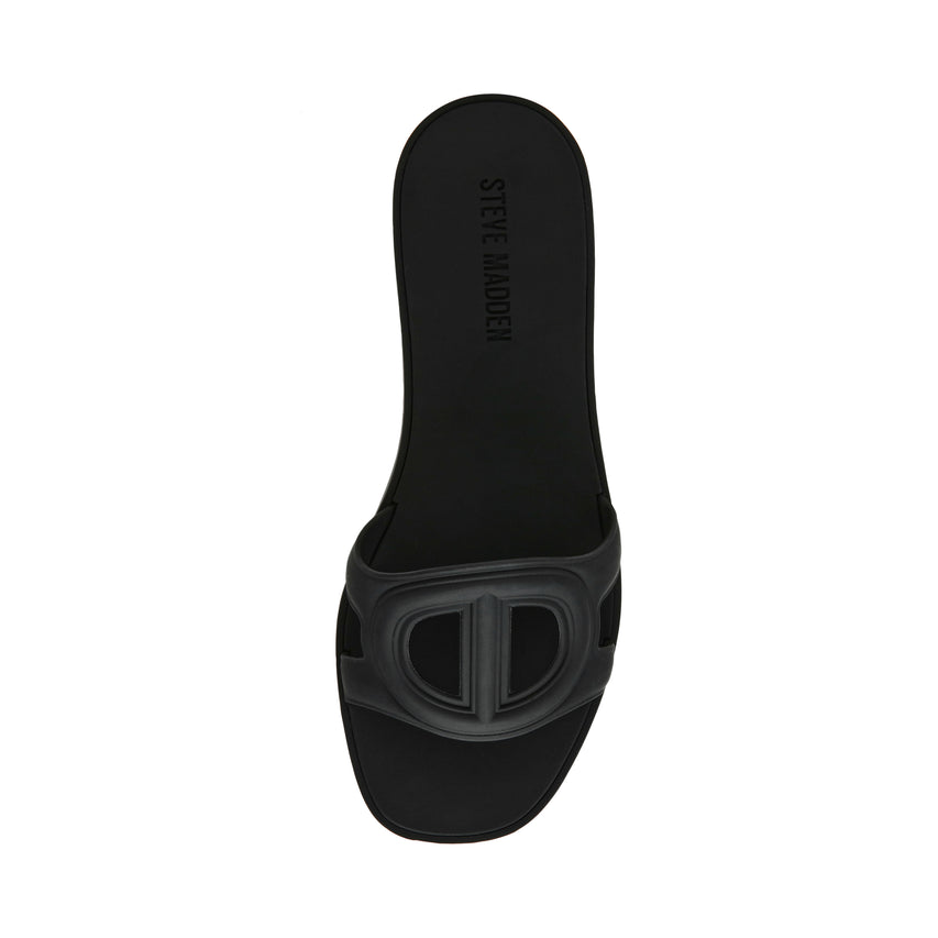 Sandalias planas Jellie Negras
