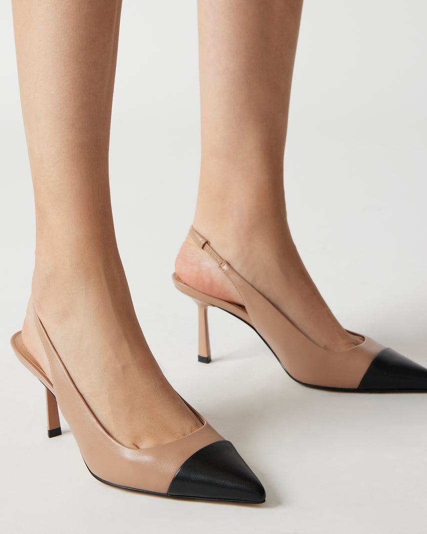Tacones Stilleto Kling Beige
