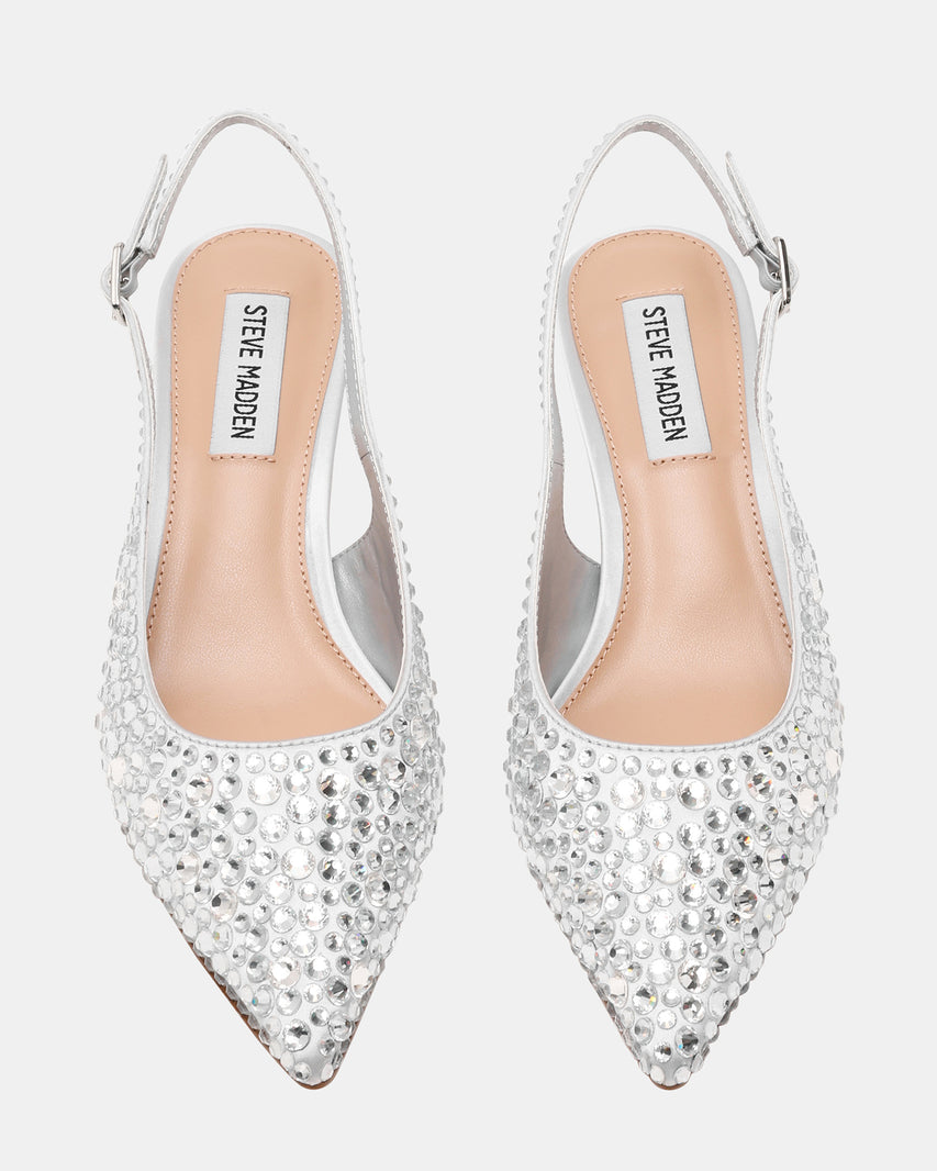Tacones Stiletto Korra-R Plateado