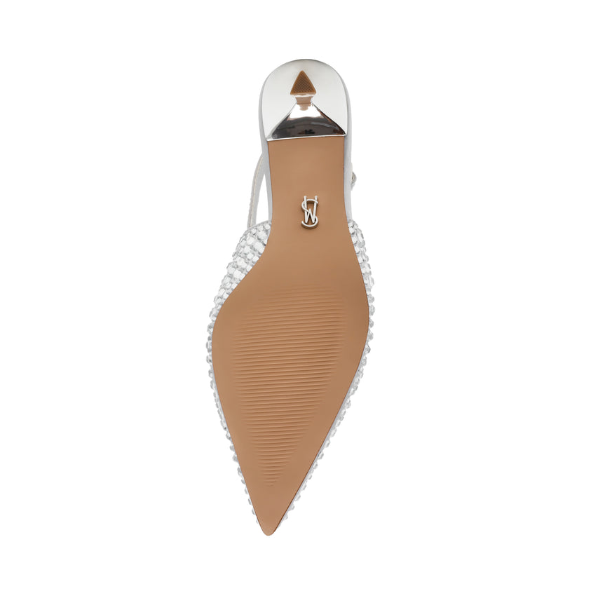 Tacones Stiletto Korra-R Plateado