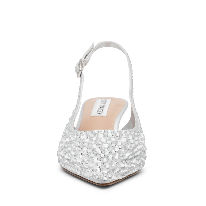 Tacones Stiletto Korra-R Plateado