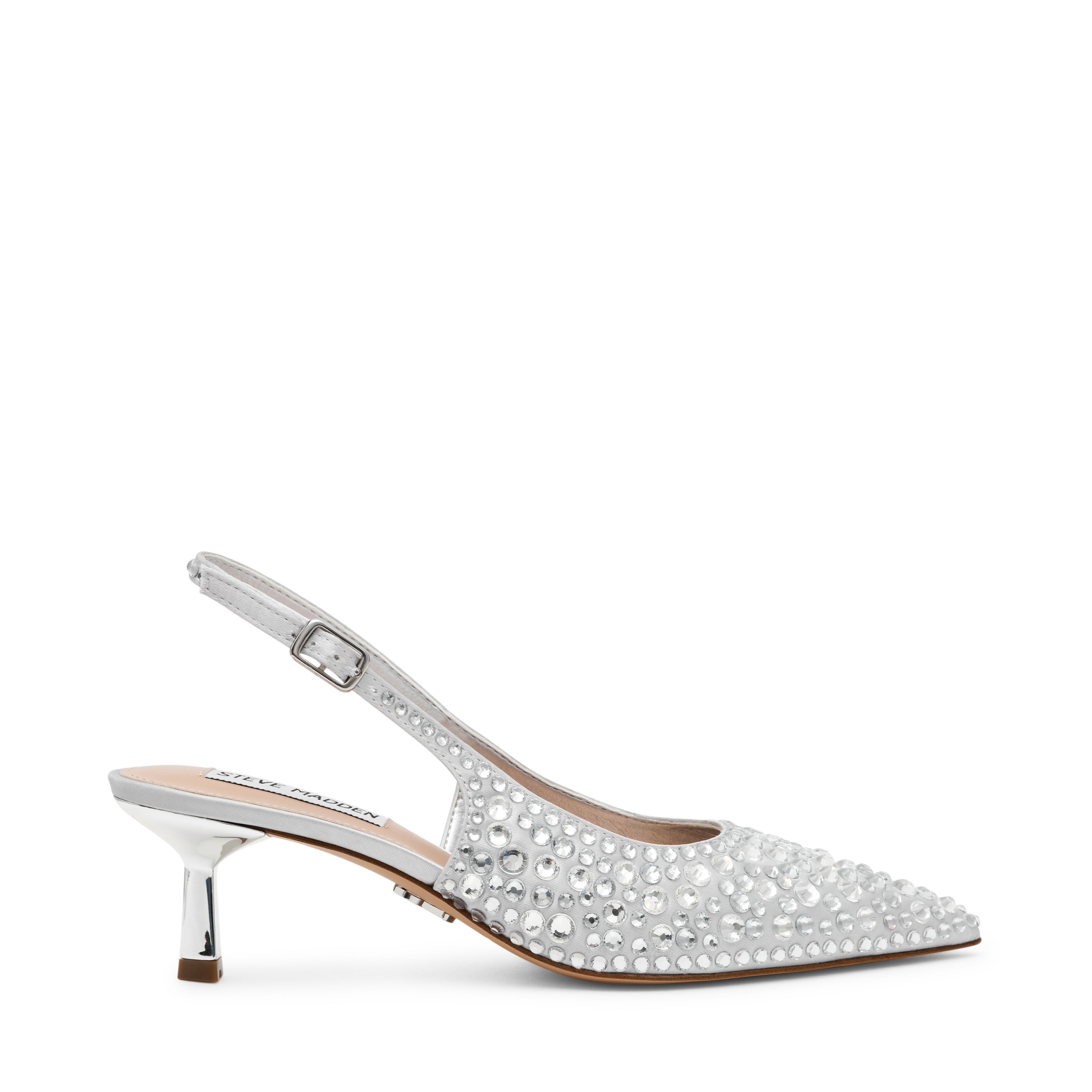 Tacones Stiletto Korra-R Plateado