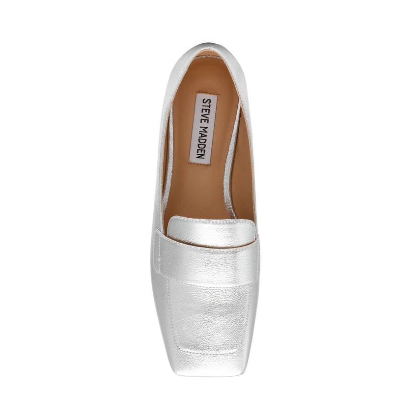 Mocasines Monarc Plateada