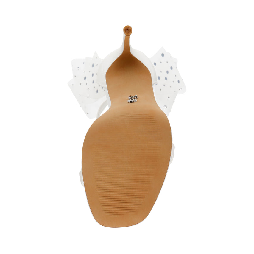 Sandalias de tacón Nikole Blancas