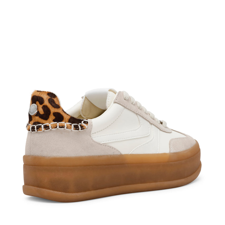 Zapatillas Off-Track Blanco y leopardo