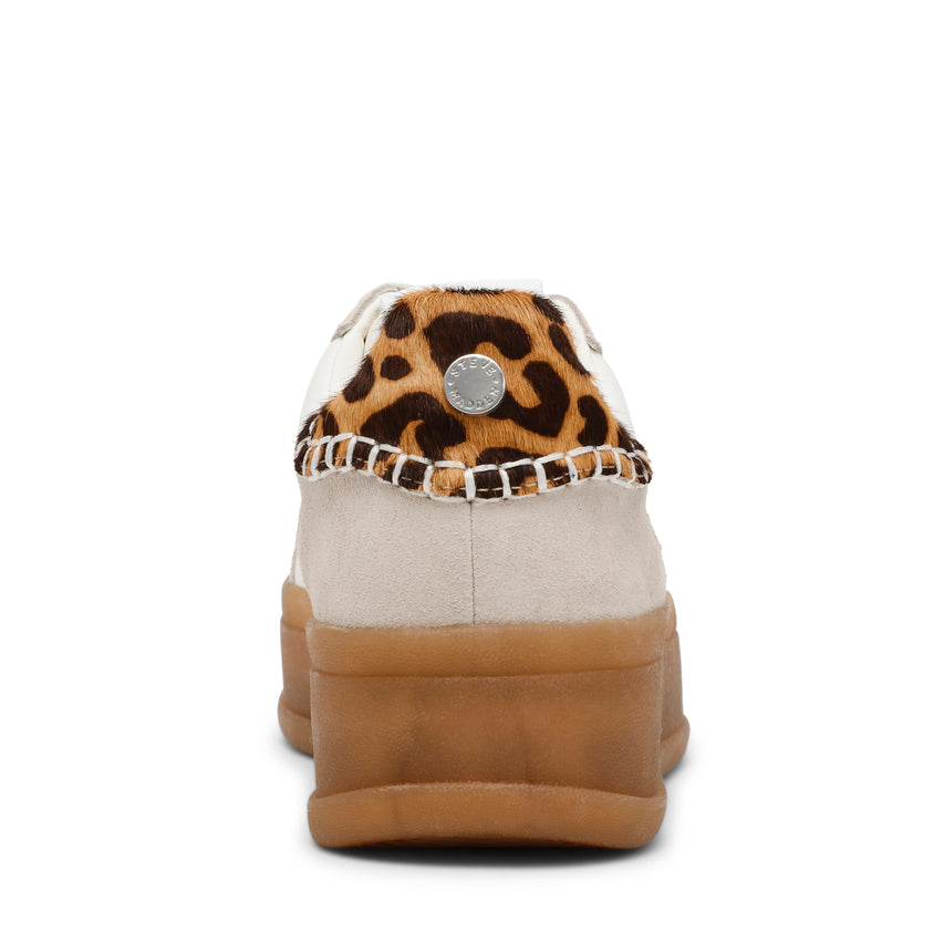 Zapatillas Off-Track Blanco y leopardo