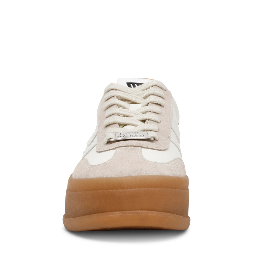 Zapatillas Off-Track Blanco y leopardo