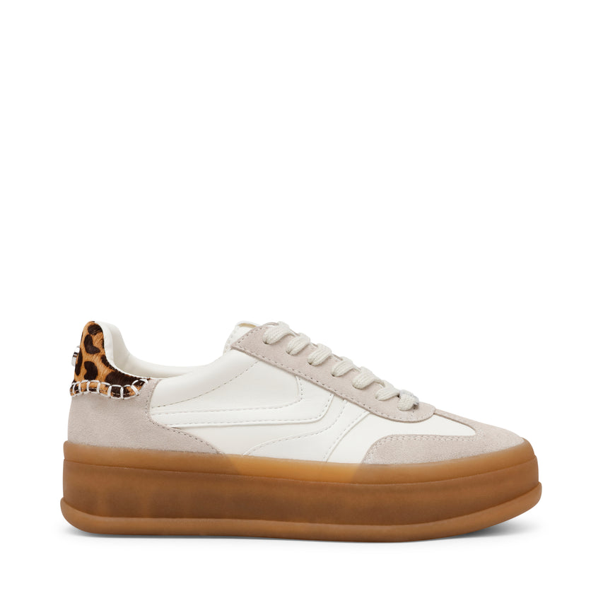 Zapatillas Off-Track Blanco y leopardo