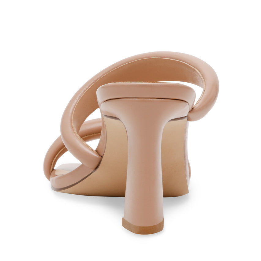 Sandalias De Tacón Persie Beige