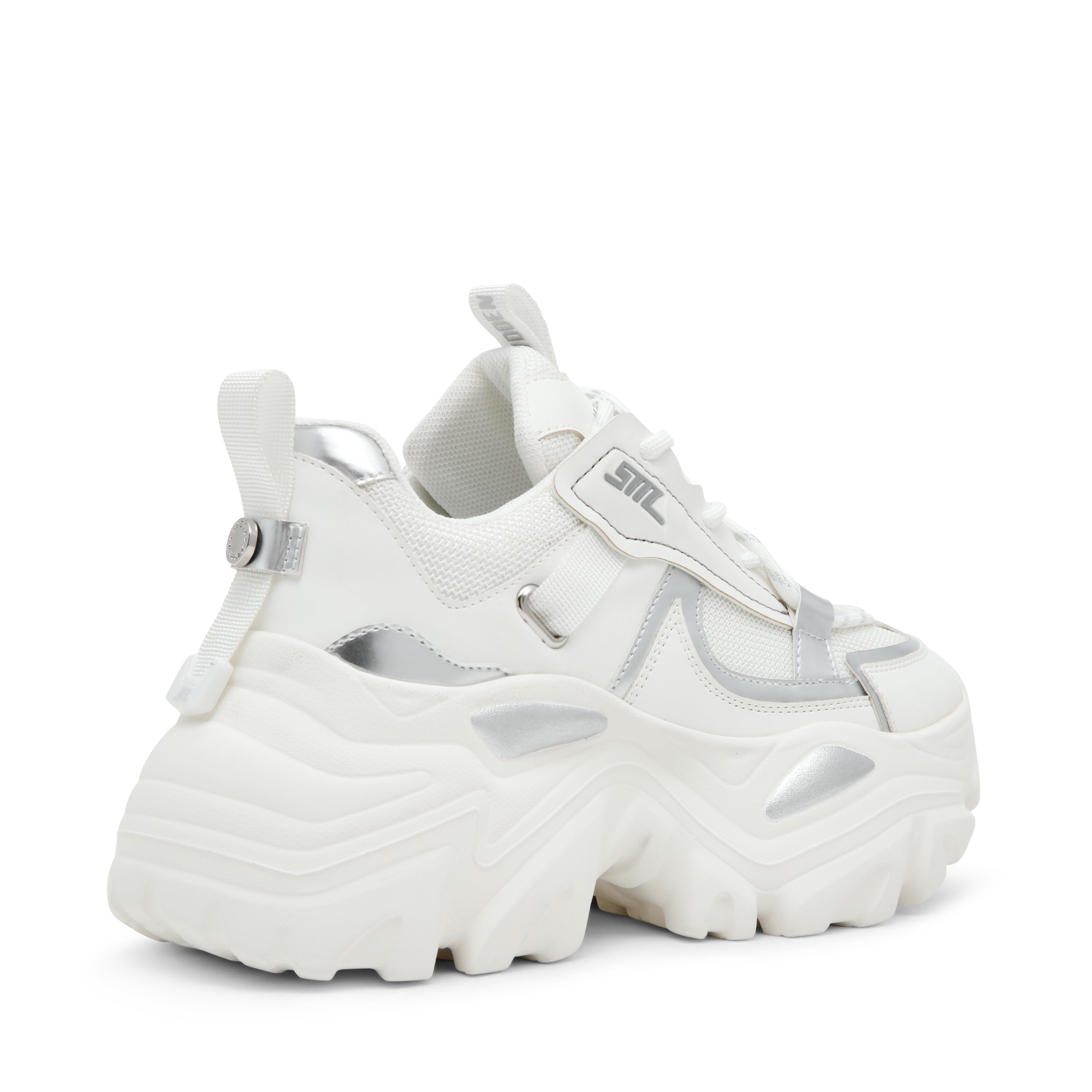 Zapatillas Reckoner blancas con plateado
