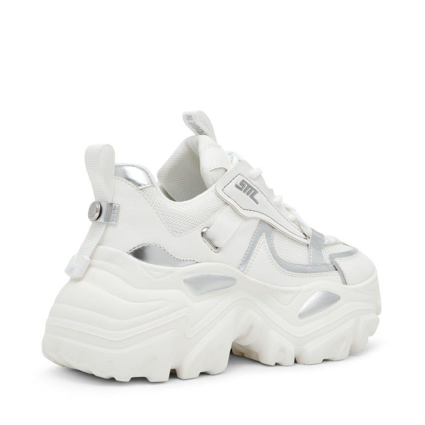 Zapatillas Reckoner blancas con plateado