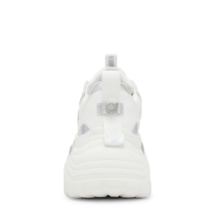Zapatillas Reckoner blancas con plateado