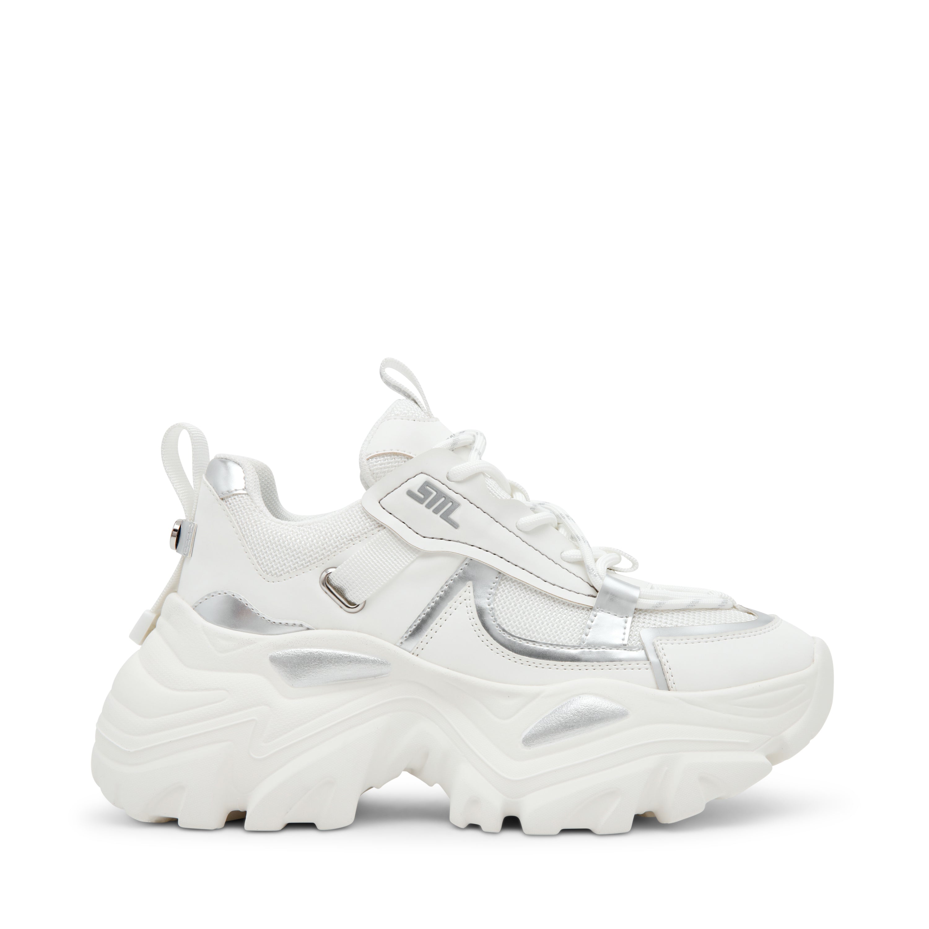 Zapatillas Reckoner blancas con plateado