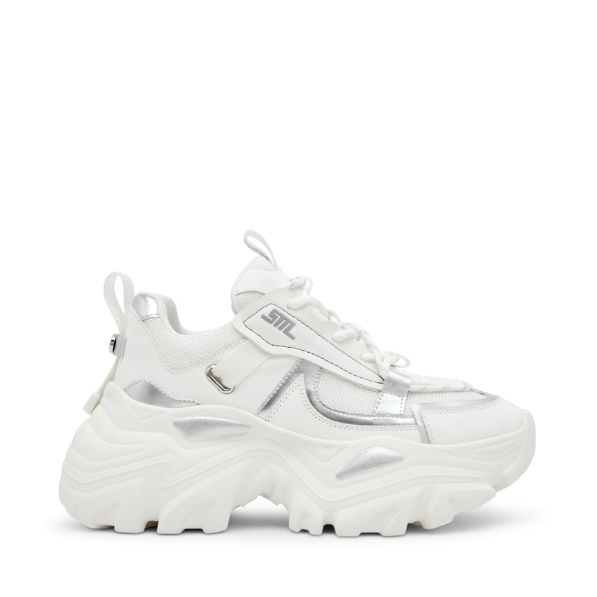 Zapatillas Reckoner blancas con plateado