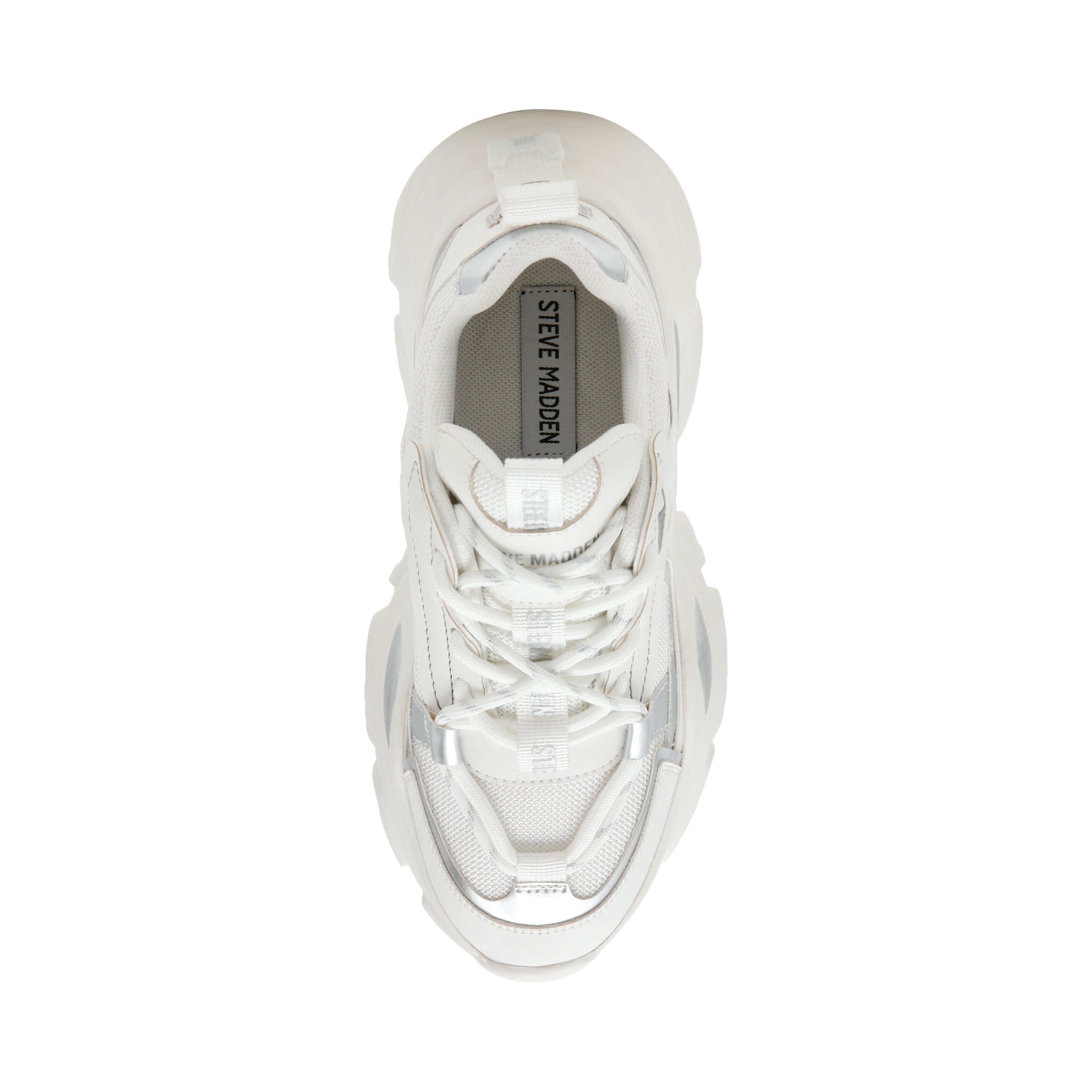 Zapatillas Reckoner blancas con plateado