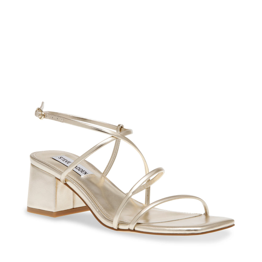 Sandalias de tacón Remmi Doradas