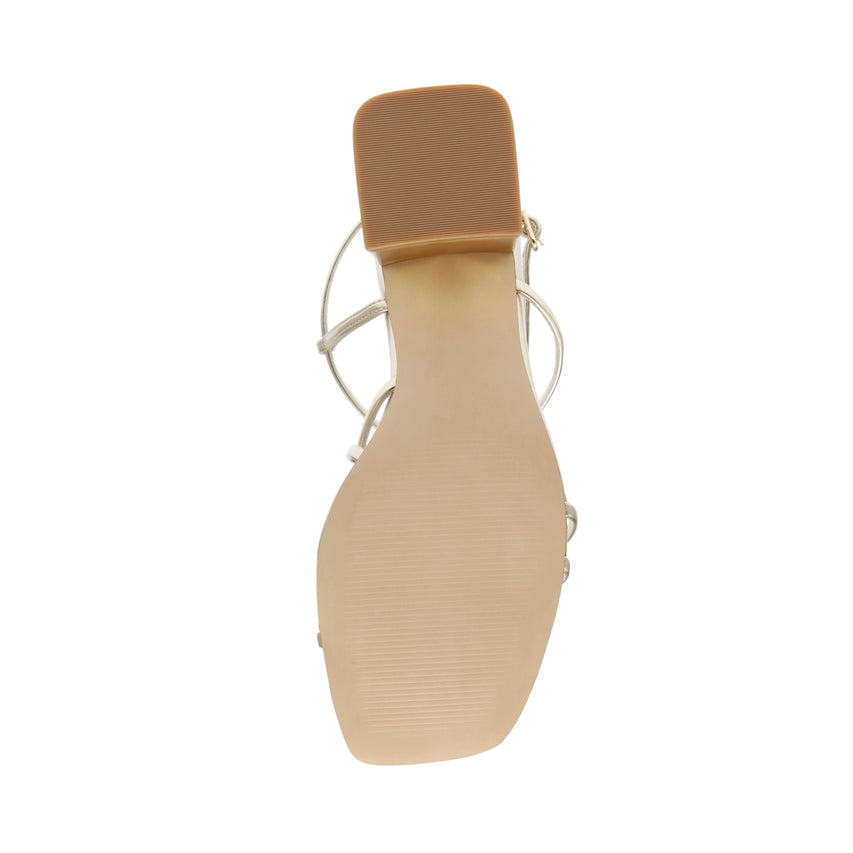 Sandalias de tacón Remmi Doradas
