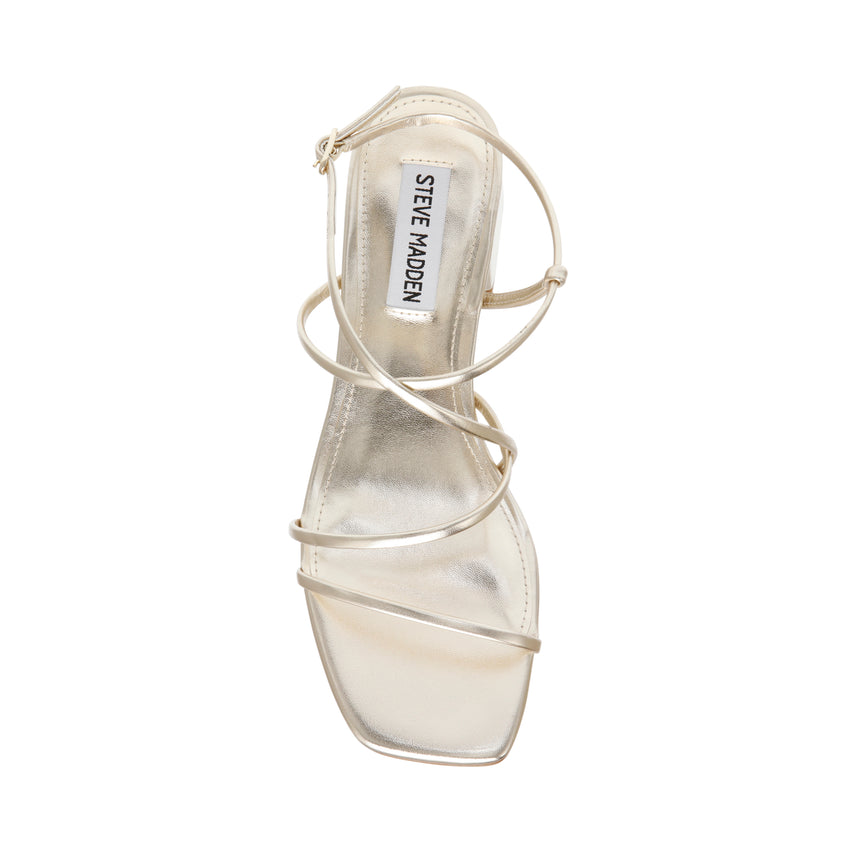 Sandalias de tacón Remmi Doradas