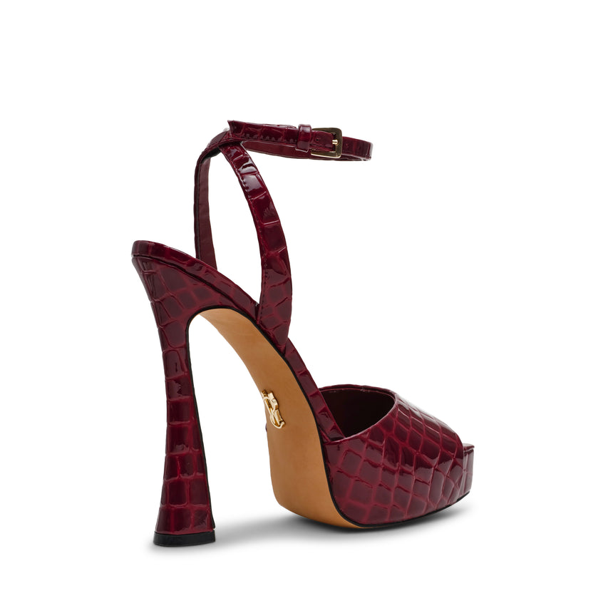 Sandalias de tacón Sass Rojo