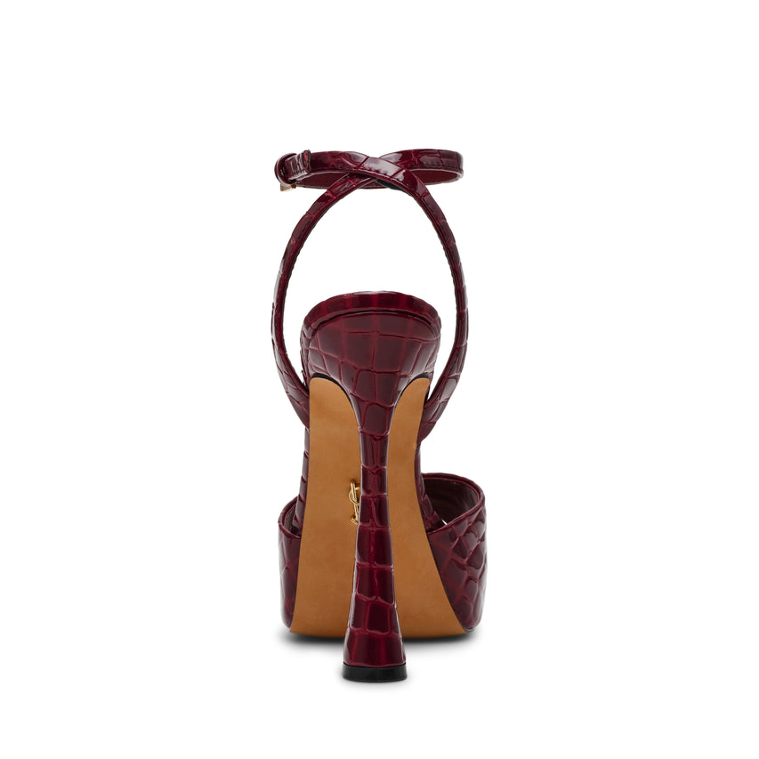 Sandalias de tacón Sass Rojo