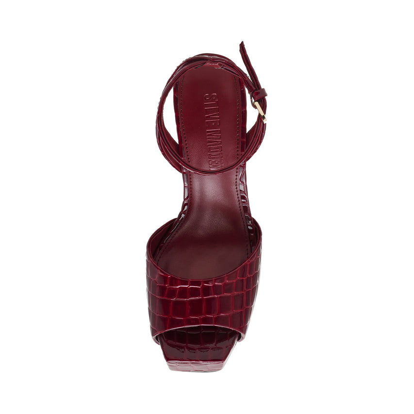 Sandalias de tacón Sass Rojo