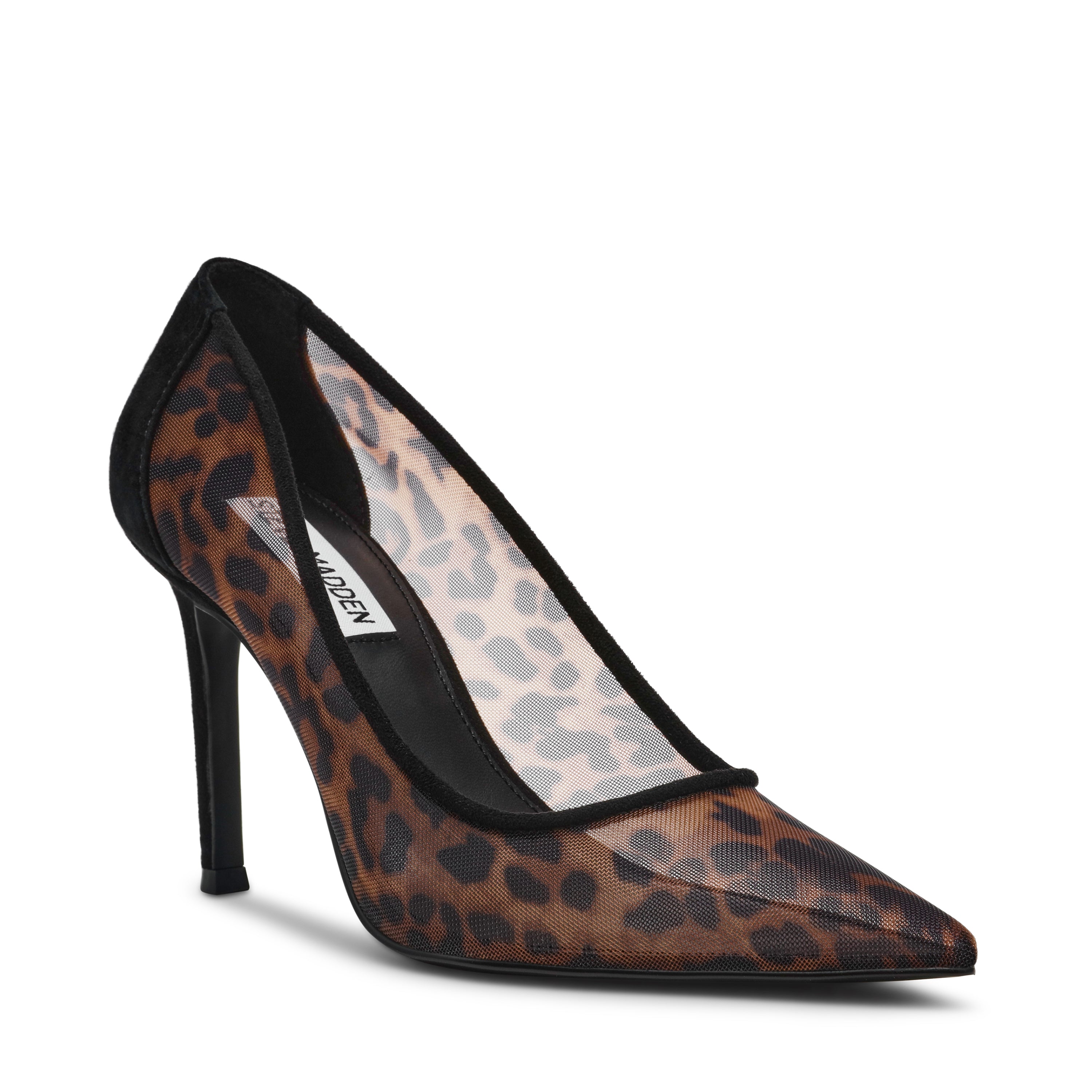 Tacones Stilleto Secured-M Leopardo