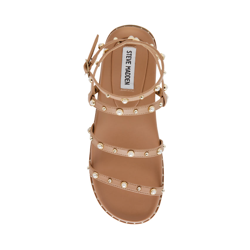 Sandalias Planas Stormie Beige