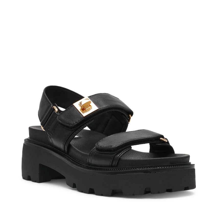 Sandalias con plataforma Supermona Negras