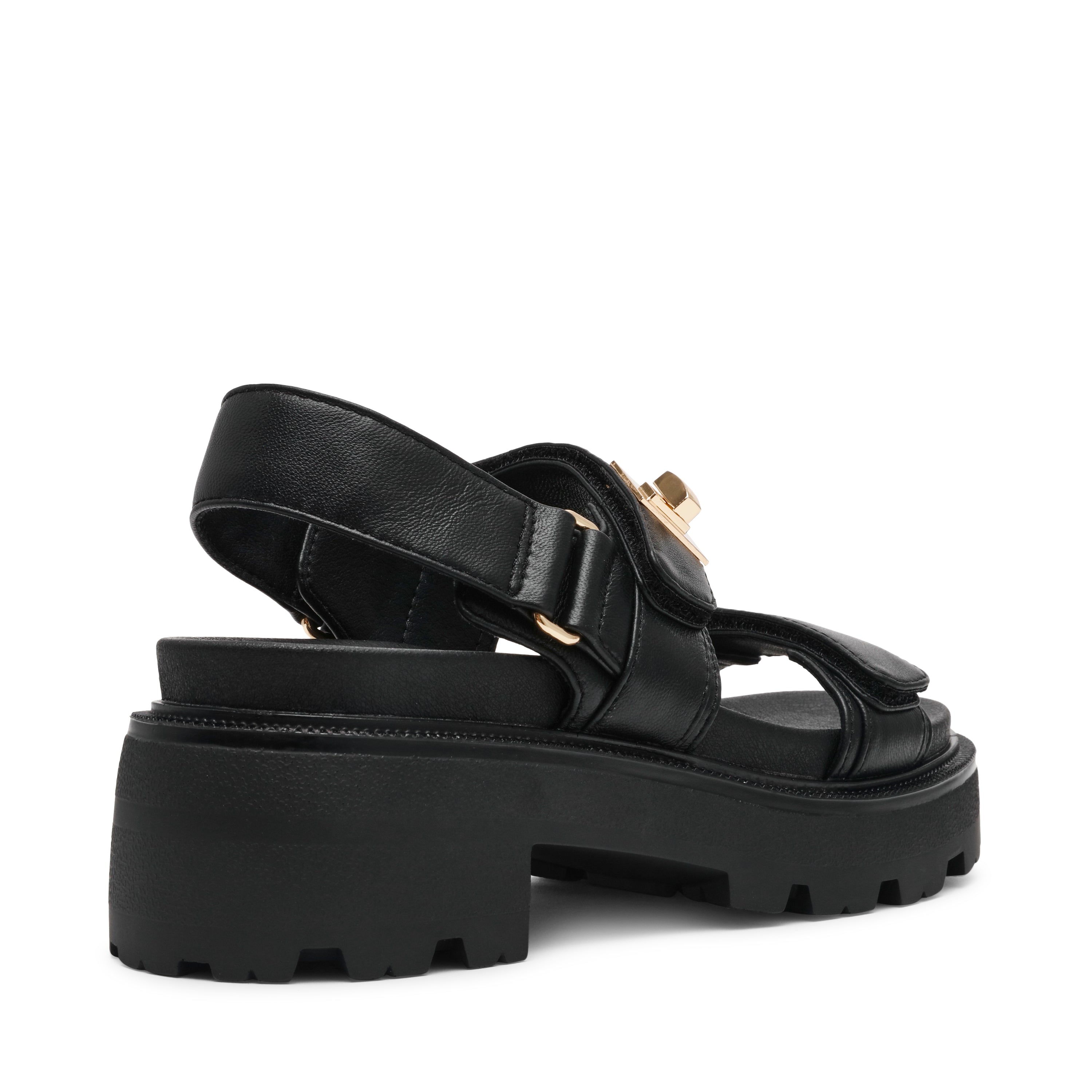 Sandalias con plataforma Supermona Negras