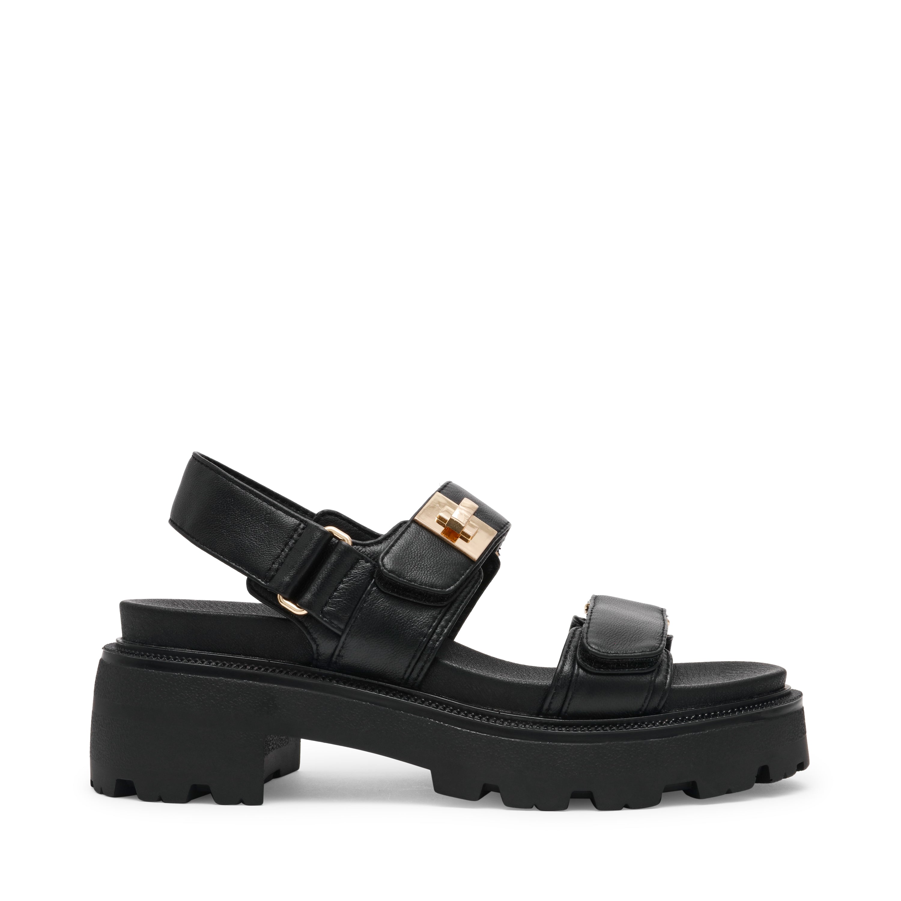 Sandalias con plataforma Supermona Negras