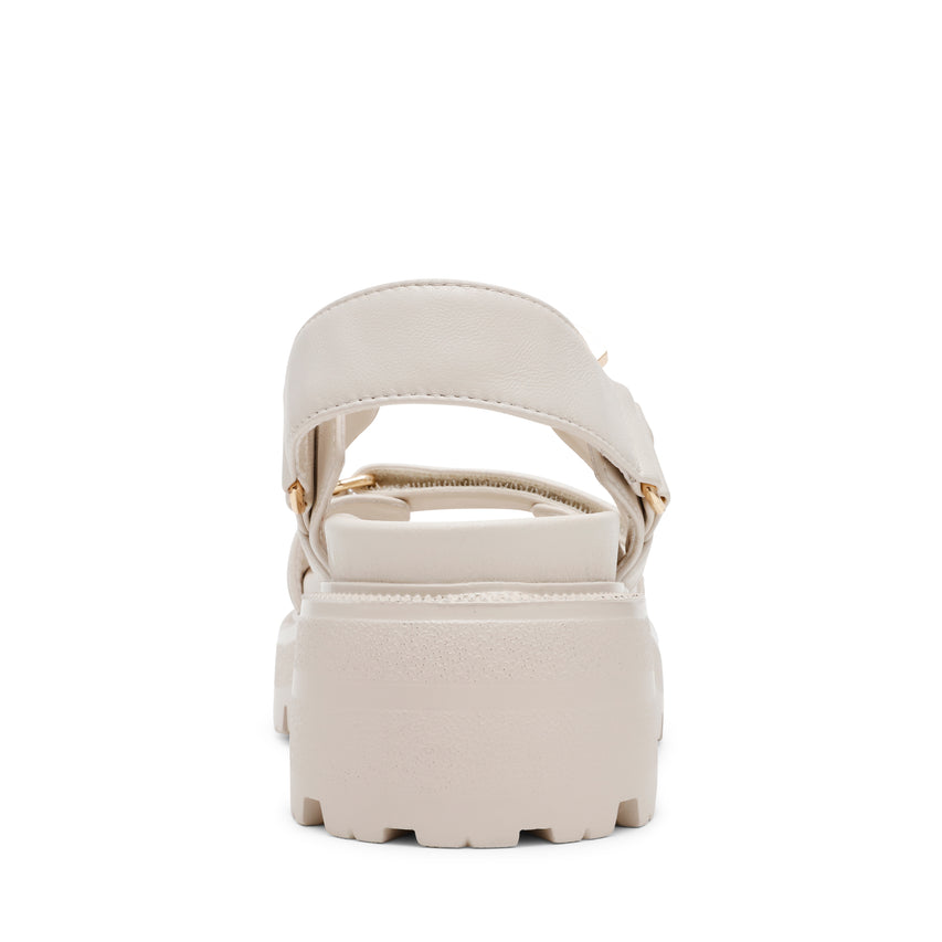 Sandalias con plataforma Supermona Beige