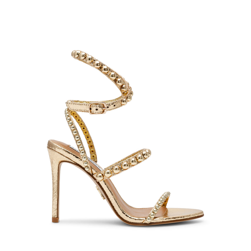 Sandalias de tacón Teena Doradas
