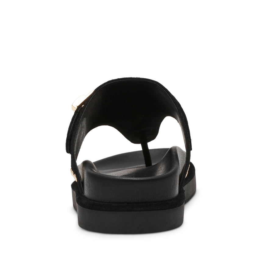 Sandalias planas Thona Negras