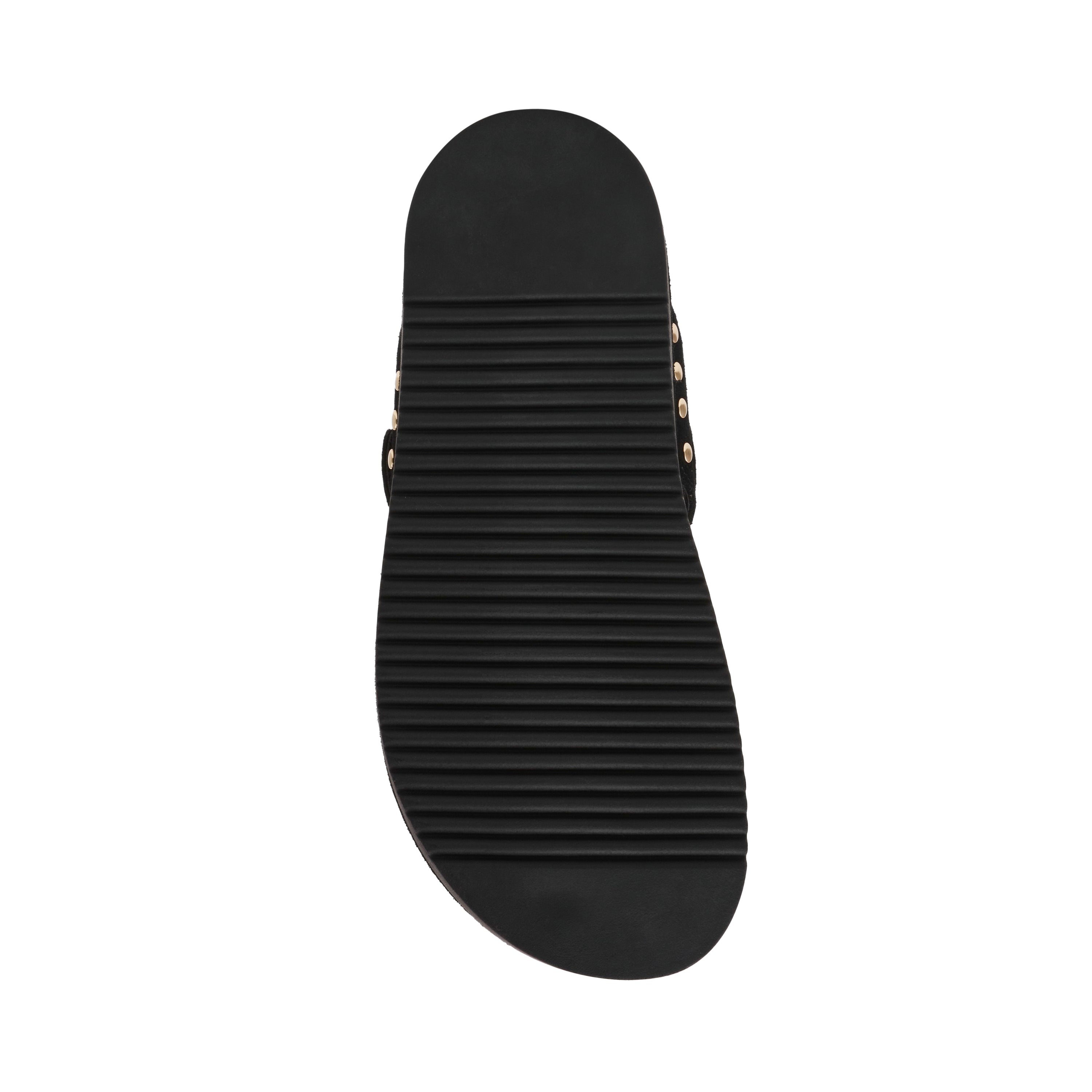Sandalias planas Thona Negras