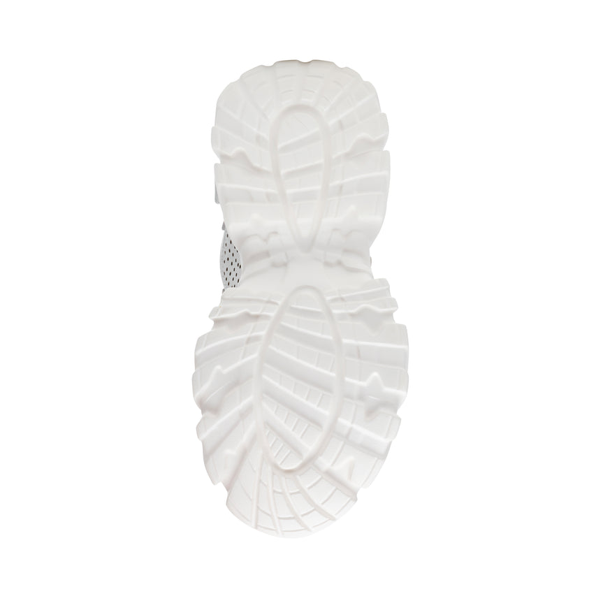 Sandalias De Plataforma Vamoose Plateadas