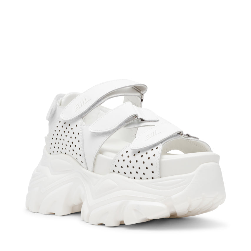 Sandalias De Plataforma Vamoose Blancas