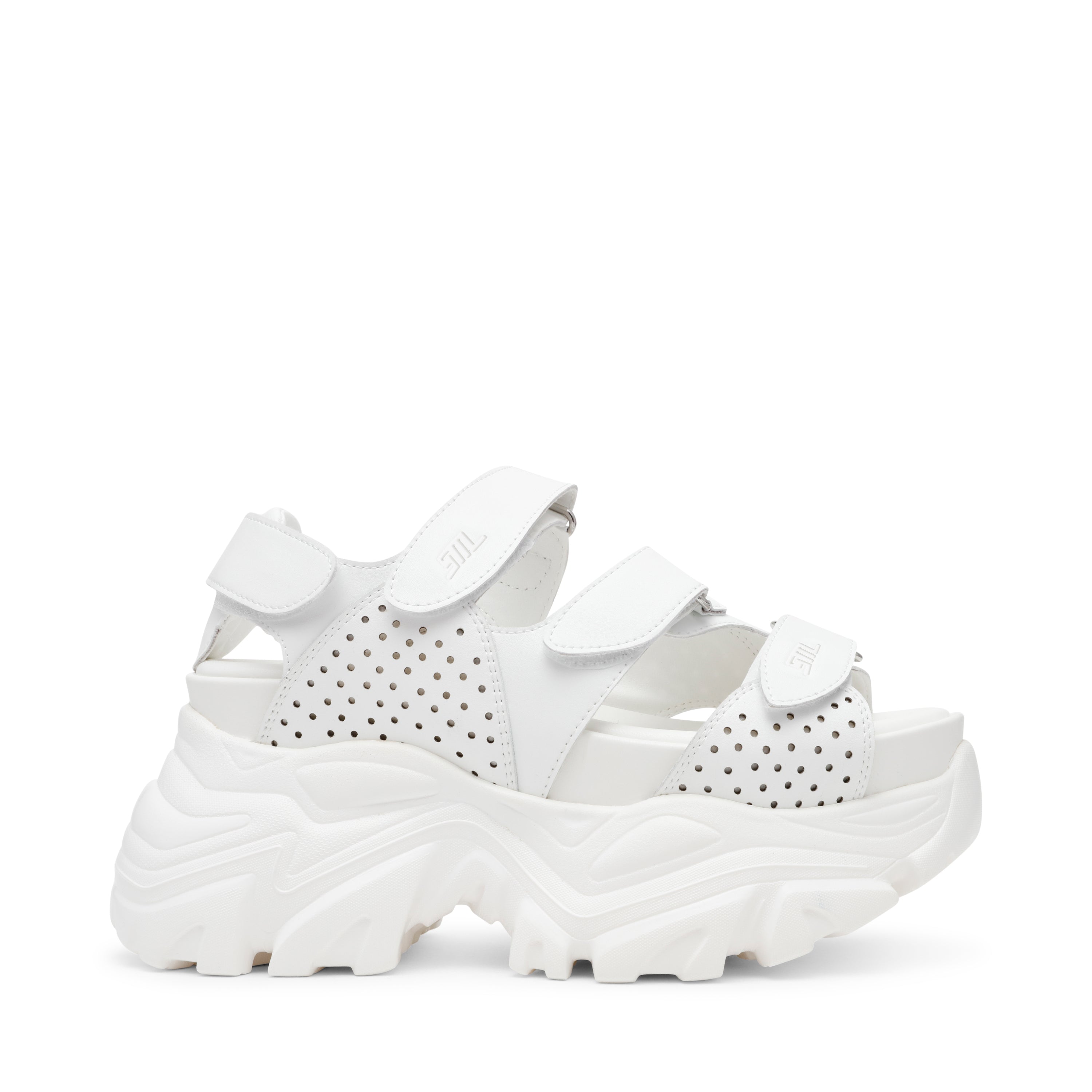 Sandalias De Plataforma Vamoose Blancas